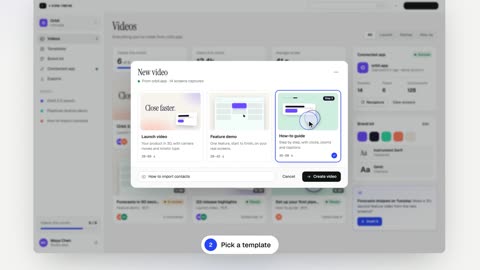 How-to guide shot
